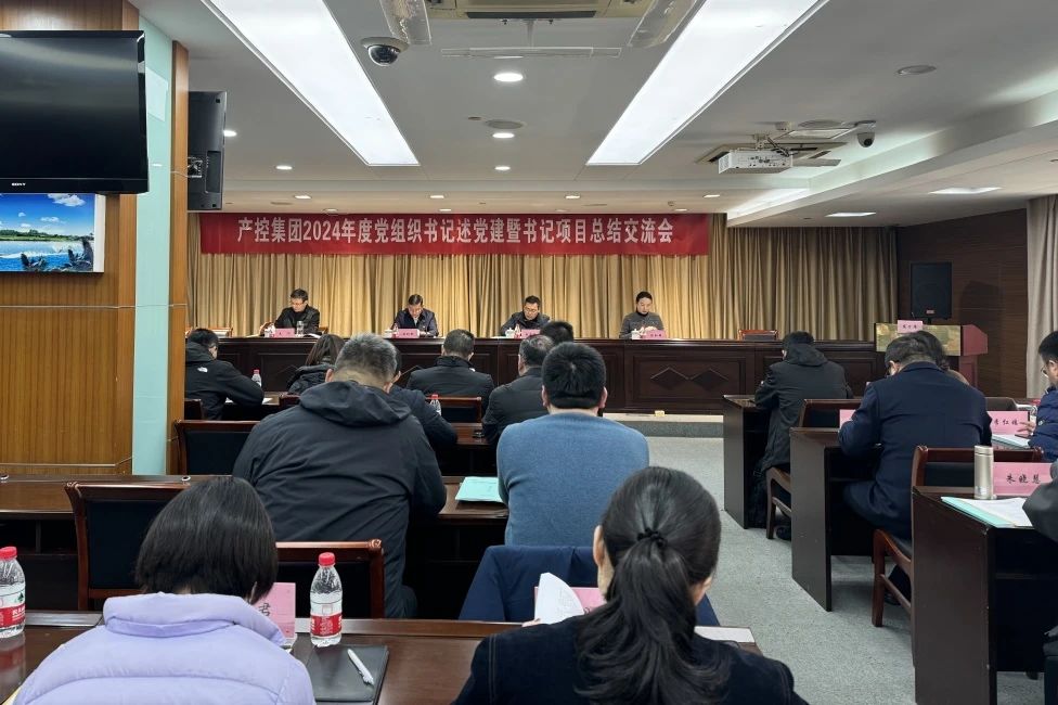 產(chǎn)控集團(tuán)召開(kāi)2024年度黨組織書(shū)記述黨建暨書(shū)記項(xiàng)目...